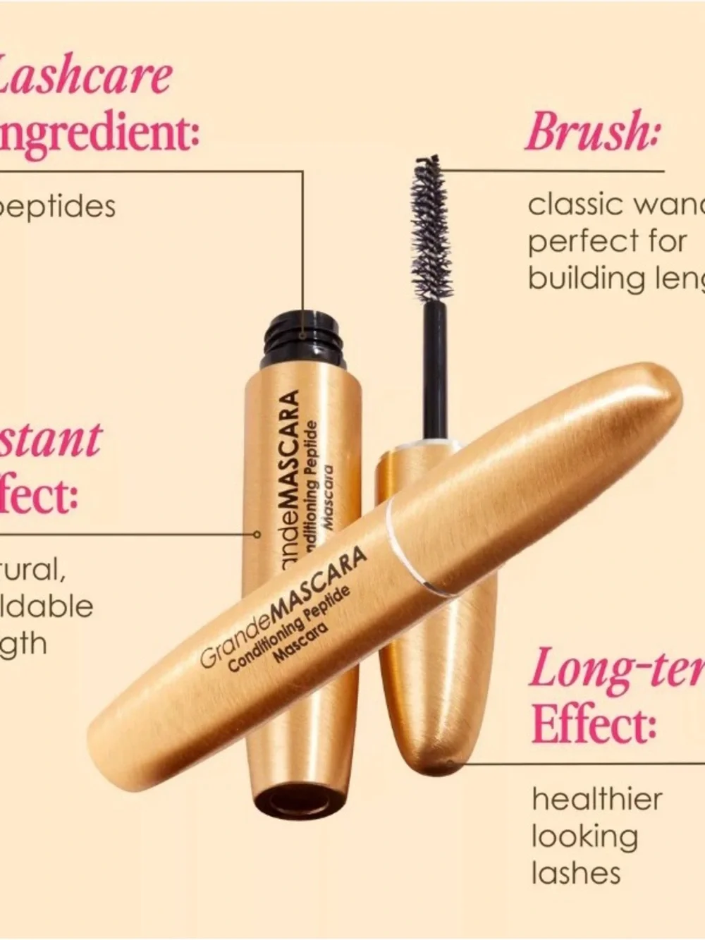 GrandeMascara Conditioning Peptide Mascara